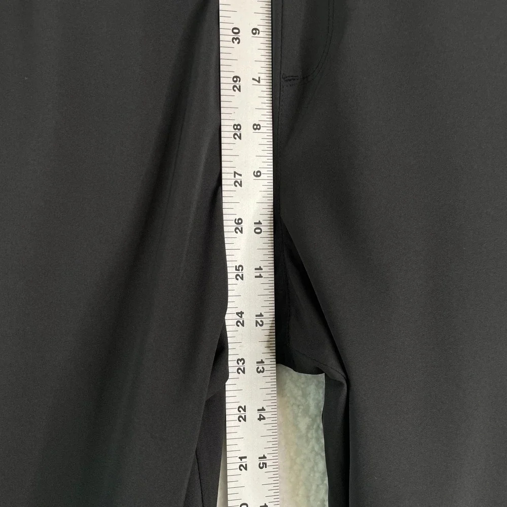 Tommy Bahama Everyday Active Black Ankle Pants Womens XL Stretch Zipper Hem XL